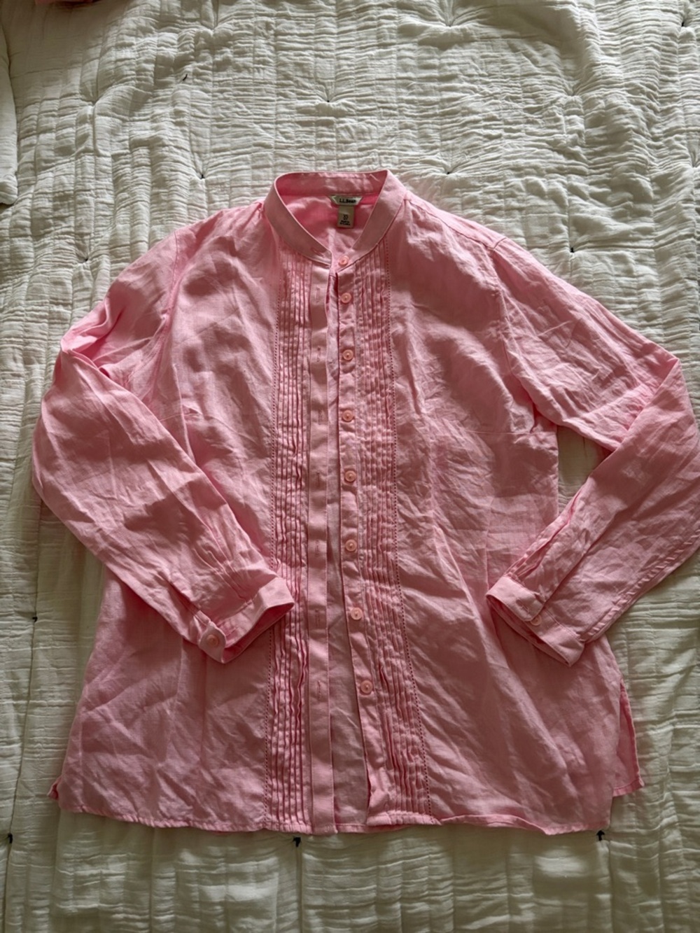 L.L. Linen Pink Blouse